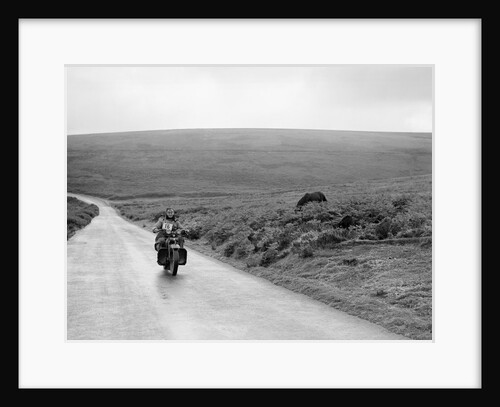 1208 cc Harley-Davidson of FJ Sturley, winner of a bronze award at the MCC Torquay Rally, July 1937 by Bill Brunell