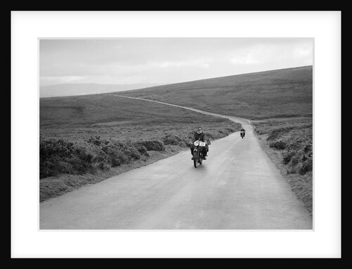 348 cc Velocette of GG Murdoch competing in the MCC Torquay Rally, July 1937 by Bill Brunell