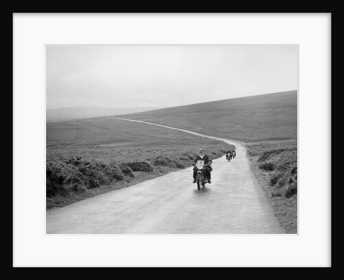 493 cc Sunbeam of HAH Burgess, winner of a bronze award at the MCC Torquay Rally, July 1937 by Bill Brunell