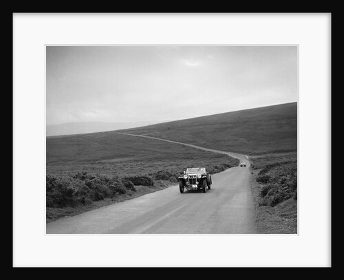 MG TA of JW Appleby, winner of a premier award at the MCC Torquay Rally, July 1937 by Bill Brunell