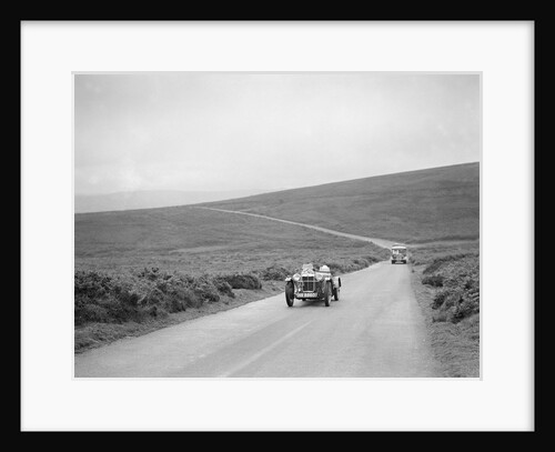 EC Haesendonck's MG PB competing at the MCC Torquay Rally, July 1937 by Bill Brunell