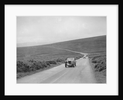 Cream Cracker Team MG PB of EJ Haesendonck competing at the MCC Torquay Rally, July 1937 by Bill Brunell
