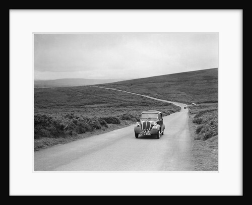 Fiat of HW Johnson, winner of a silver award at the MCC Torquay Rally, July 1937 by Bill Brunell