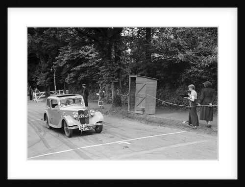 Riley of JM Laing, winner of a bronze award at the MCC Torquay Rally, July 1937 by Bill Brunell