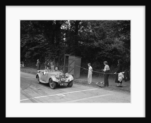 MG Shorey's Riley Lynx, winner of a bronze award at the MCC Torquay Rally, July 1937 by Bill Brunell