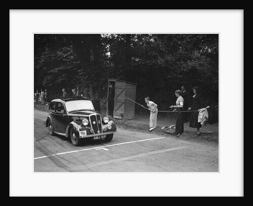 Standard Flying 12 of RS Mantle, winner of a silver award at the MCC Torquay Rally, July 1937 by Bill Brunell