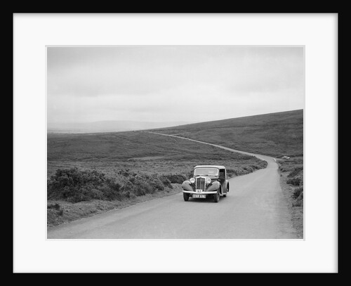 AC Westwood's Talbot 10, winner of a silver award at the MCC Torquay Rally, July 1937 by Bill Brunell