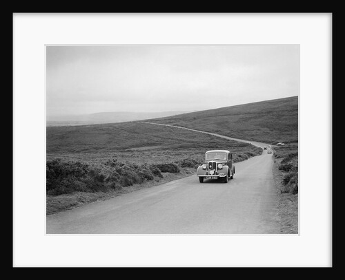 Standard Flying 12 of WJ Haward, winner of a bronze award at the MCC Torquay Rally, July 1937 by Bill Brunell