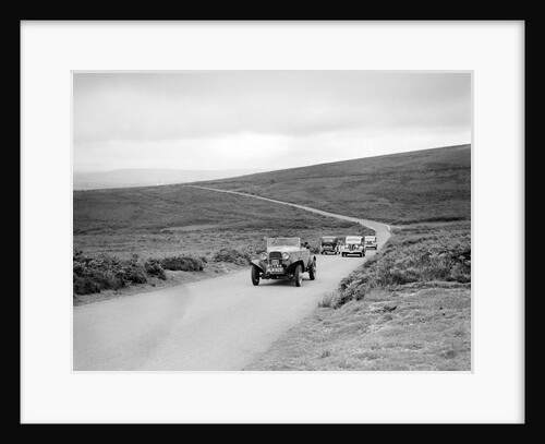 Ford V8s of WCN Norton and J Harrison competing at the MCC Torquay Rally, July 1937 by Bill Brunell