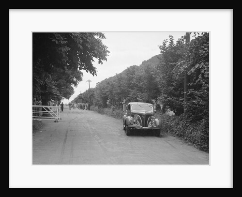 GM Denton's Ford V8, winner of a bronze award at the MCC Torquay Rally, July 1937 by Bill Brunell