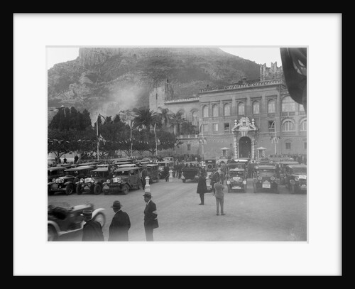 Monte Carlo Rally, Monaco, 1930. by Bill Brunell