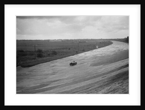 Leon Cushman's Austin 7 racer making a speed record attempt, Brooklands, 8 August 1931 by Bill Brunell