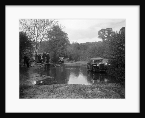 Lancia Lambda taking part in the Bugatti Owners Club car treasure hunt, 25 October 1931 by Bill Brunell
