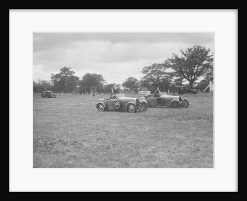 Bugatti Type 43 and Type 44 taking part in the Bugatti Owners Club gymkhana, 5 July 1931 by Bill Brunell