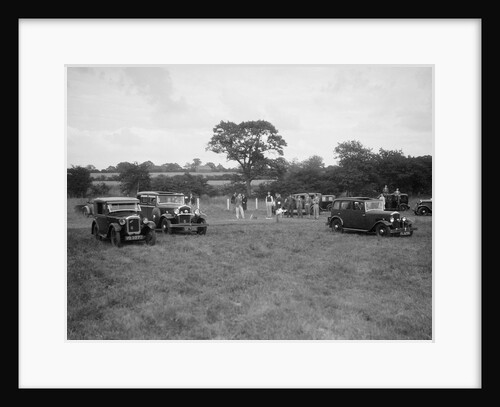Austin 7 and two Singers taking part in the Bugatti Owners Club gymkhana, 5 July 1931 by Bill Brunell