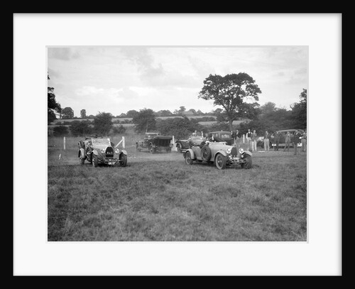 Bugatti Type 43 and 44 taking part in the Bugatti Owners Club gymkhana, 5 July 1931 by Bill Brunell