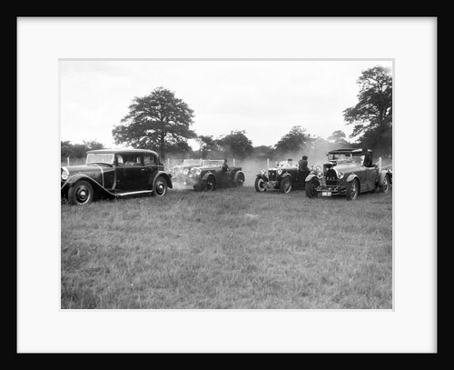 Cars taking part in the Bugatti Owners Club gymkhana, 5 July 1931 by Bill Brunell