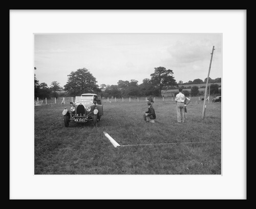 Bugatti Type 40 taking part in the Bugatti Owners Club gymkhana, 5 July 1931 by Bill Brunell