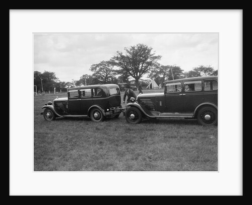 Two Singer Super Sixes at the Bugatti Owners Club gymkhana, 5 July 1931 by Bill Brunell