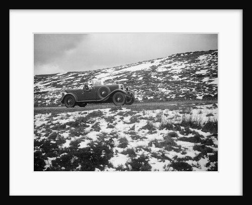 Kitty Brunell road testing a MG 18/80, April 1931 by Bill Brunell