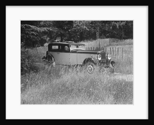 Kitty Brunell road testing a 1931 Delage D8 by Bill Brunell