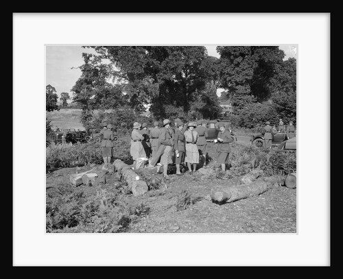 Women at a First Aid Nursing Yeomanry (FANY) trial or rally, 1931. by Bill Brunell