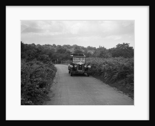 Austin 20 taking part in a First Aid Nursing Yeomanry trial or rally, 1931 by Bill Brunell