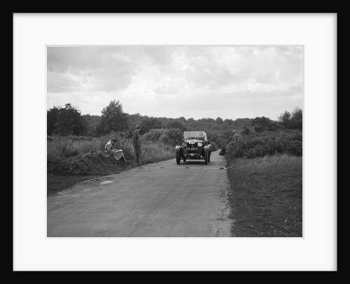 Car taking part in a First Aid Nursing Yeomanry trial or rally, 1931 by Bill Brunell