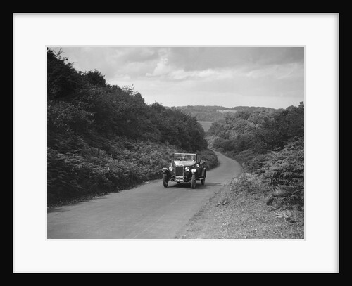 Austin 12/4 taking part in a First Aid Nursing Yeomanry trial or rally, 1931 by Bill Brunell