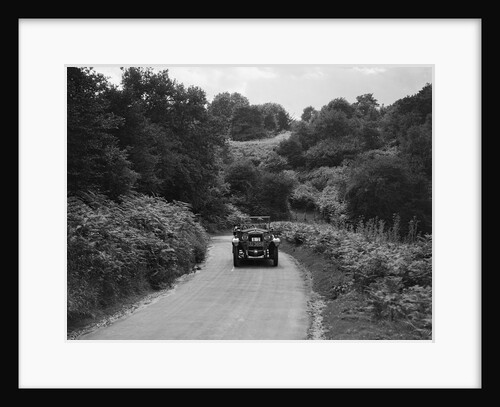 Car taking part in a First Aid Nursing Yeomanry trial or rally, 1931 by Bill Brunell