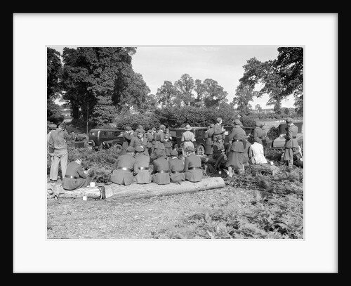 Women at a First Aid Nursing Yeomanry (FANY) trial or rally, 1931. by Bill Brunell