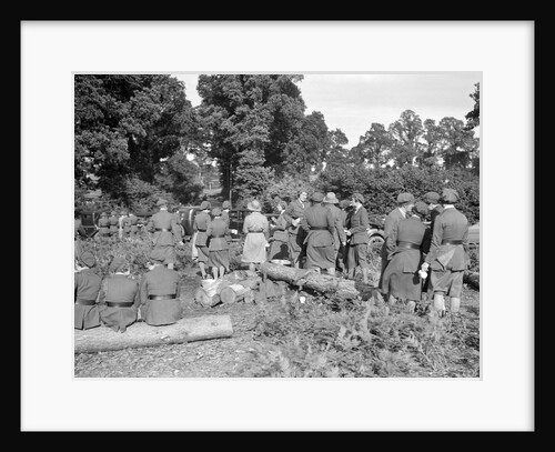 Women at a First Aid Nursing Yeomanry (FANY) trial or rally, 1931. by Bill Brunell