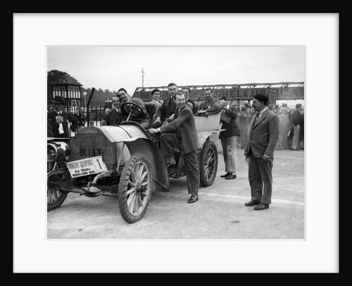 Mercedes, winner of the 1906 Ballinaslaughter Hill Climb, Old Crocks Race, Brooklands, 1931 by Bill Brunell
