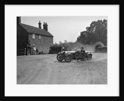 Bugatti Type 30 competing in the Singer CC Rushmere Hill Climb, Shropshire 1935 by Bill Brunell