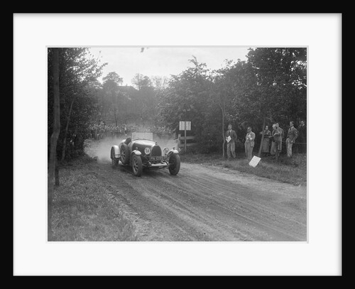 Bugatti Type 43, Bugatti Owners Club Hill Climb, Chalfont St Peter, Buckinghamshire, 1935 by Bill Brunell