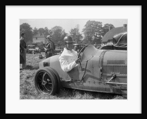 Bugatti Type 35, Bugatti Owners Club Hill Climb, Chalfont St Peter, Buckinghamshire, 1935 by Bill Brunell