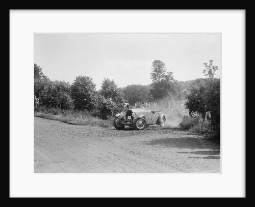 Bugatti Type 49, Bugatti Owners Club Hill Climb, Chalfont St Peter, Buckinghamshire, 1935 by Bill Brunell