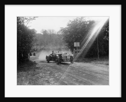Aston Martin, Bugatti Owners Club Hill Climb, Chalfont St Peter, Buckinghamshire, 1935 by Bill Brunell