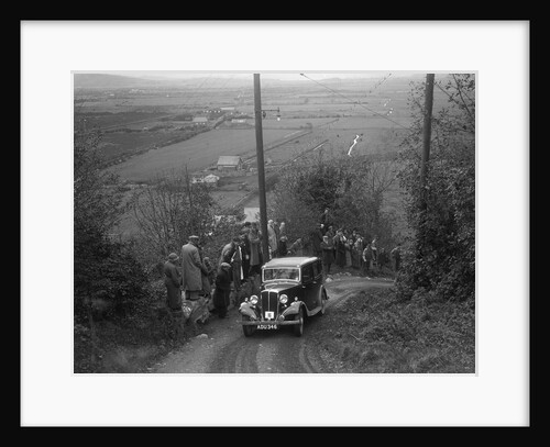 1934 Standard Ten taking part in a Standard Car Owners Club trial by Bill Brunell