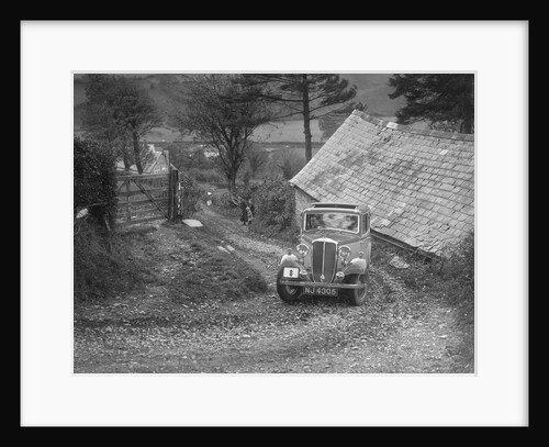 Standard Nine taking part in a Standard Car Owners Club trial by Bill Brunell