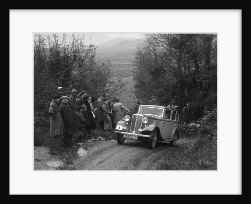Standard Nine taking part in a Standard Car Owners Club trial by Bill Brunell