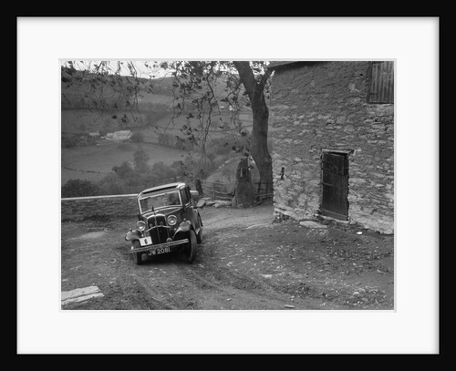 1932 Standard Little Nine taking part in a Standard Car Owners Club trial by Bill Brunell