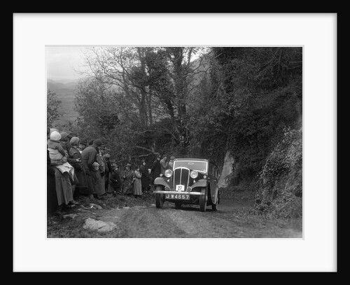 1934 Standard Ten taking part in a Standard Car Owners Club trial by Bill Brunell