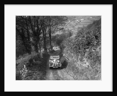 Standard Avon Ten taking part in a Standard Car Owners Club trial by Bill Brunell