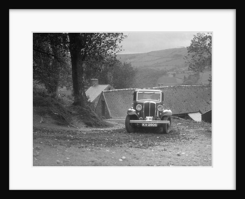 1932 Standard Nine taking part in a Standard Car Owners Club trial by Bill Brunell