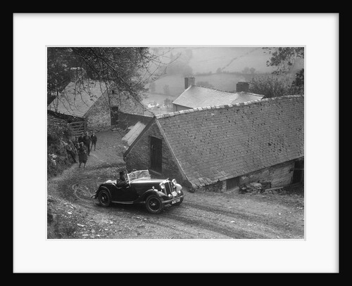 1934 Standard Avon tourer taking part in a Standard Car Owners Club trial by Bill Brunell