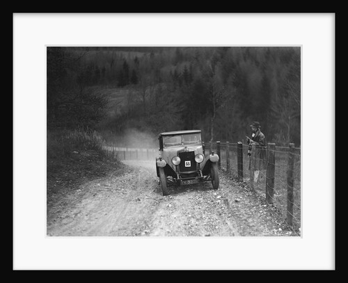Alfa Romeo RLS of PC Wheeler competing in the Inter-Varsity Trial, November 1931 by Bill Brunell