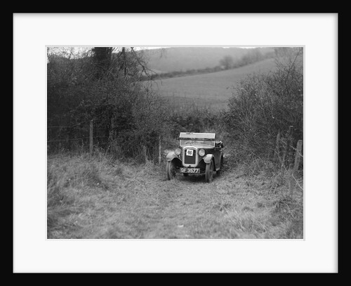 Austin Chummy of J Dyson-Taylor competing in the Inter-Varsity Trial, November 1931 by Bill Brunell