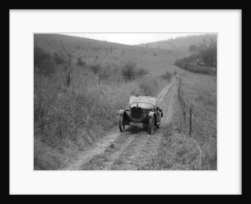 Austin Special of H Murrel competing in the Inter-Varsity Trial, November 1931 by Bill Brunell