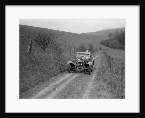 Frazer-Nash Super Sports of A Sebag-Montefiore competing in the Inter-Varsity Trial, November 1931 by Bill Brunell
